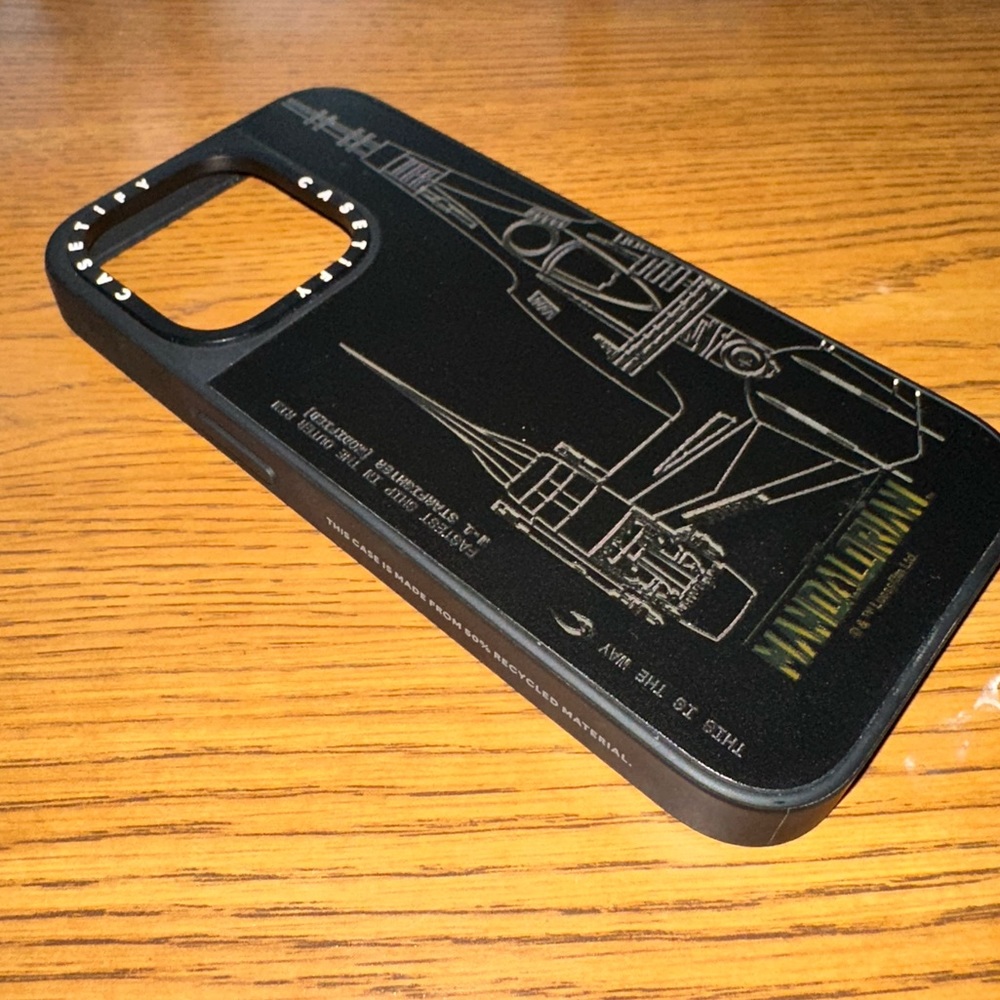 Casetify Mandolorian Collab Mirror Case for Iphone 14 Pro w/Magsafe